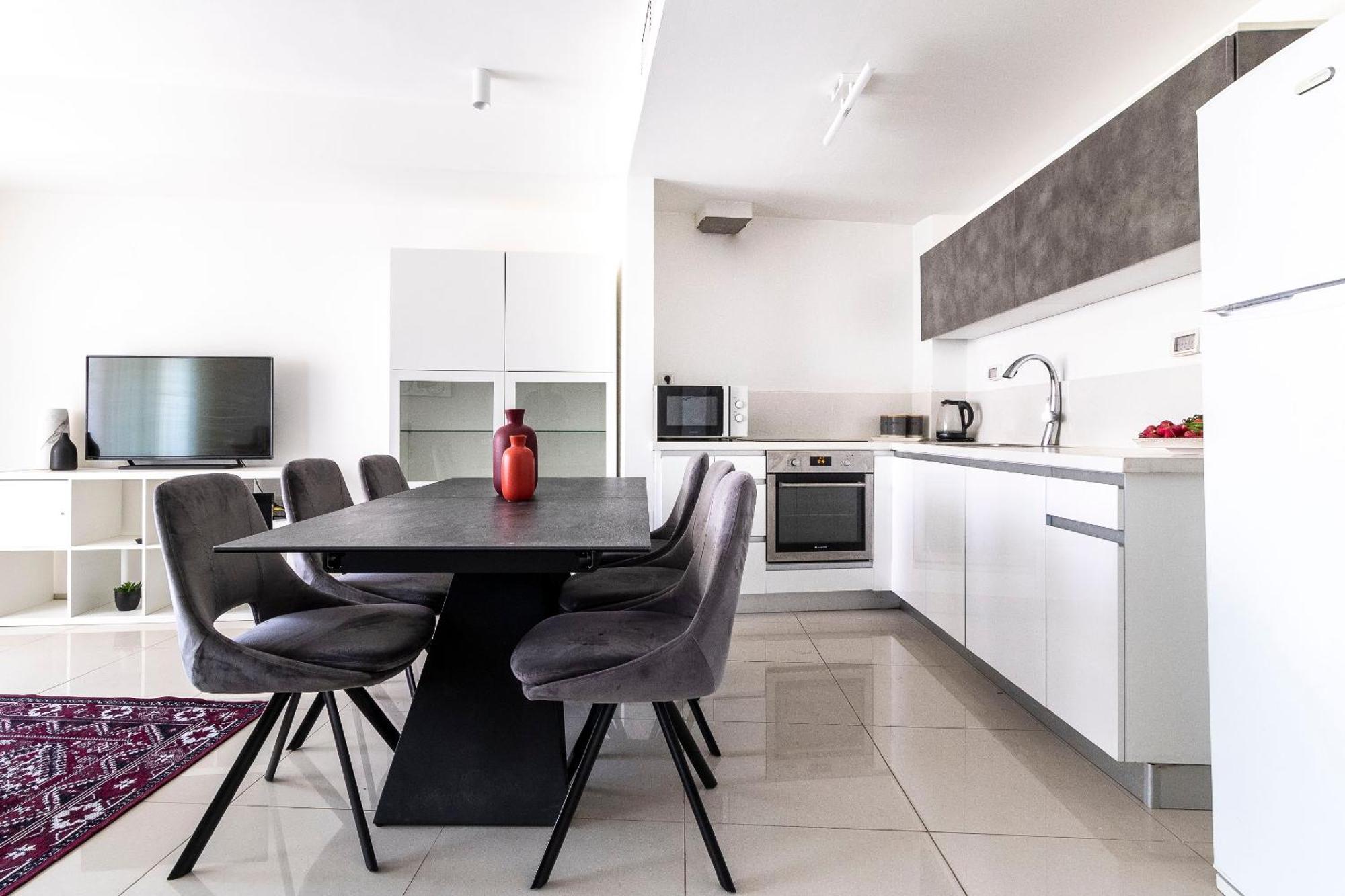 Stylish 1 Bedrooms Parking At City Gate Jeruzalem Buitenkant foto